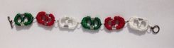 Hand Sewn Pop Tab Bracelets, Sports, Seasonal, Etc. 6 small