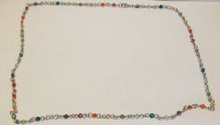 Custom Length Swarovski Crystal Chain 4 small