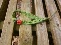 Crocheted Headband, Adjustable Length, Pain Free, Perfect For Migraine Sufferers 3 small
