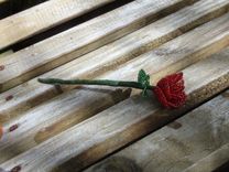 Beaded Rose, Long Stem Rose, Forever Flower 5 small