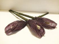 Beaded Calla Lily Flower 5 small