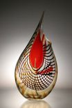 Murano Art Glass Vase By Afro Celotto 1 small