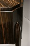 Custom Buffet Cabinet In Ebony With Three Drawers 3 small