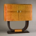 Cabinet In Beech, Amboyna, Ebony And Narra 2 small