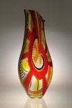 Murano Art Glass Vase By Gianluca Vidal 2 small