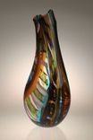 Murano Art Glass Vase By Gianluca Vidal 2 small