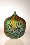 Murano Art Glass Vases By Gianluca Vidal 2 small
