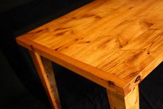 Reclaimed Rustic Chestnut Framhouse Dining Table 1 small