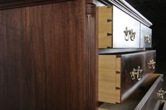 Straight Front Bureau 3 small