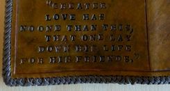 Fireman's Cross Bible Cover 2 small