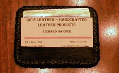 Custom Leather Credit Card Holder 3 small