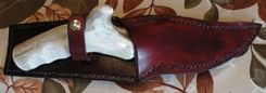 Custom Leather Knife Sheath 1 small