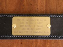 Engraved Leather Bracelets 2 small