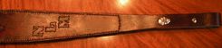 Remington 700 30-06 Leather Rifle Sling. 2 small