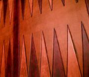Backgammon Leather Inset 3 small