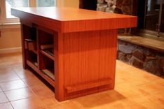 Bamboo Layout Table And Two-Sided Bookcase 2 small