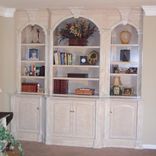 Faux - Finished Breakfront Built-In 1 small