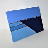 5" X 7" Original Abstract Painting On Canvas Board 2 small