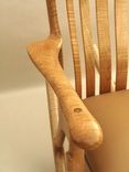 Upholstered Seat Rocking Chair 4 small