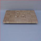 Rectangle Maple End Grain Up Cutting Board 1 small