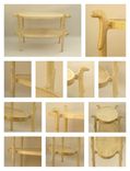 Oval Table. 6 small