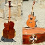Pinol Guitars And Ukuleles Solid Cocobolo Rosewood  Body/Mahogany Top (Free Shipping) 2 small