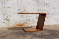 Cantilevered Walnut Table 1 small