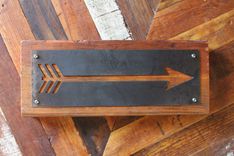 Industrial Arrow Wall Decor 2 small