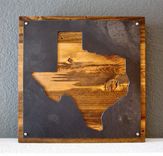 Metal Texas Wall Decor 3 small