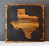 Metal Texas Wall Decor 4 small