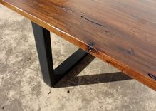Pecan Conference Table And Desk 4 small