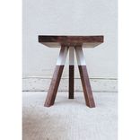 The Triad - Cantilevered Walnut Side Table 1 small