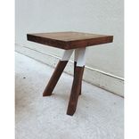 The Triad - Cantilevered Walnut Side Table 2 small