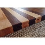 Walnut And Maple Edge Grain Cutting Board 2 small