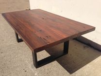 Reclaimed Pine Wood Coffee Table 4 small