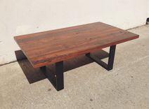 Reclaimed Pine Wood Coffee Table 2 small