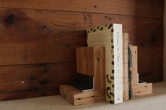 Reclaimed Book Ends 1 small