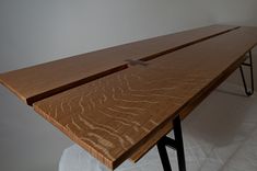 Quarter Sawn White Oak Blt (Bench/Low Table) 1 small