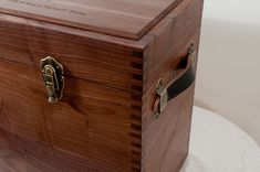 Solid Walnut Eagle Scout Memorabilia Box 4 small
