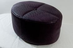 Ostrich Skin Ottoman 1 small