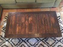 Rustic Reclaimed Farmhouse Coffee Table 5 small