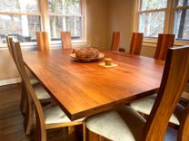Caribbean Walnut (Tzalam) Dining Table 2 small