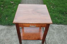 Walnut End Table 2 small