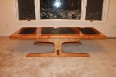 Leather Leaf Coffee Table 5 small
