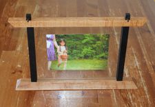 Beautiful Birdseye Maple & Exotic Wenge Picture Frame 4 small