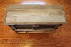 Barn Wood Cabinet 2 small