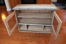 Barn Wood Cabinet 3 small