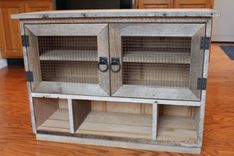 Barn Wood Cabinet 4 small