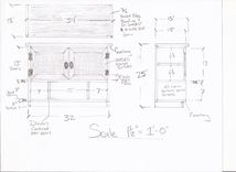 Barn Wood Cabinet 5 small
