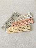 Personalized Metal Bookmarks 2 small
